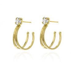 Foto principal Pendientes MAIA Doble Oro A3489-35T