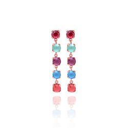 Foto principal Pendientes Mint Green Oro Rosa A3288-MT