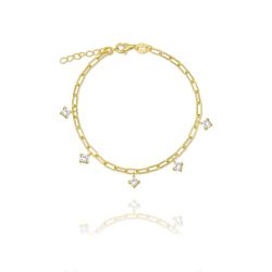 Foto principal Pulsera Cadena Dorado