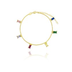 Foto principal Pulsera Destello Colores - Dorado