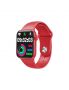 Smartwatch con llamadas Silicona Rojo